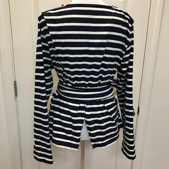 NWOT Wraparound J.Crew Top - Picture 2 of 3